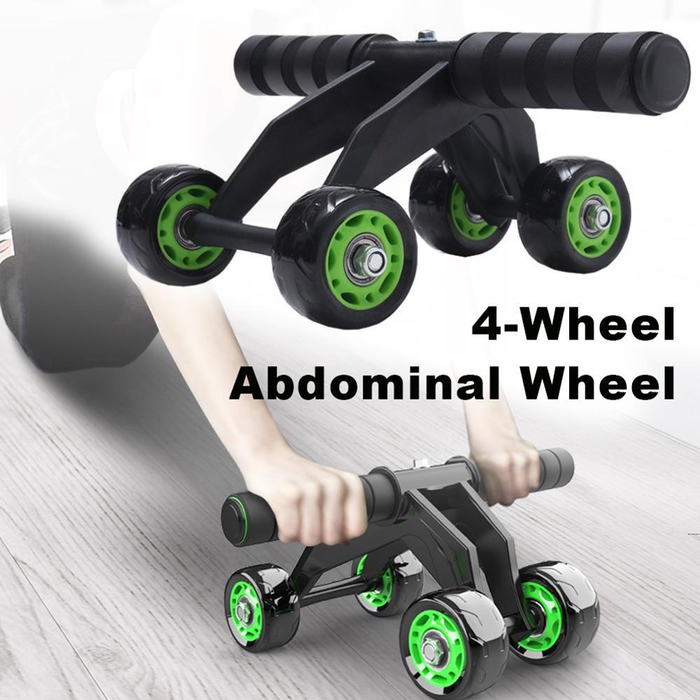 Four-wheeled r Home Exercise Abdominal Muscle Fitness Equipment