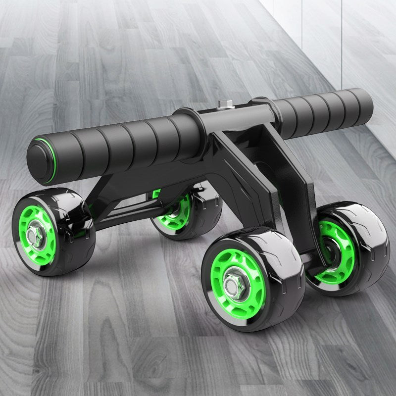 Four-wheeled r Home Exercise Abdominal Muscle Fitness Equipment