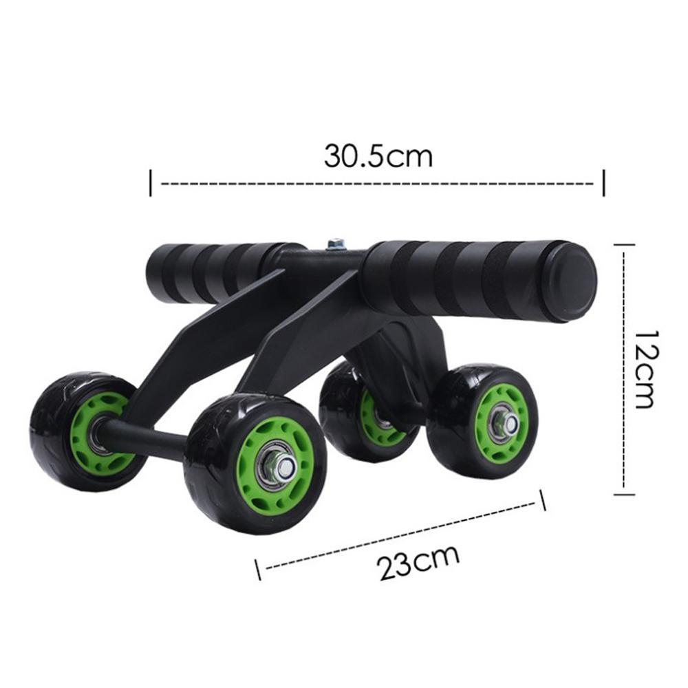 Four-wheeled r Home Exercise Abdominal Muscle Fitness Equipment